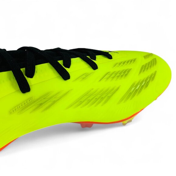 adidas Predator Pro FG Yellow Black Red Men\'s Soccer Cleats IG7776 main image 9
